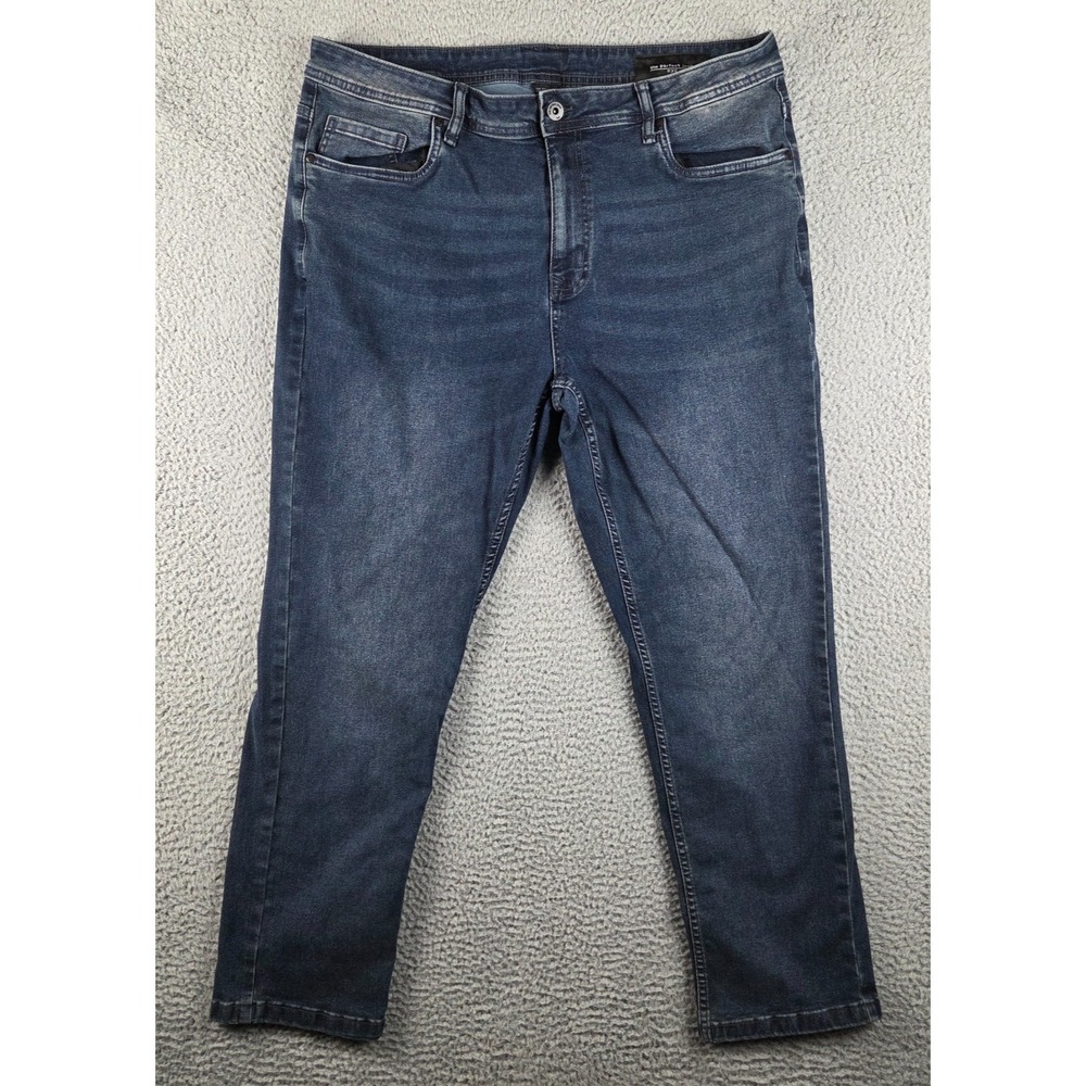 The Perfect Jean NYC Jeans Men 38x30 (37x29) Blue Athletic‎ Fit Stretch